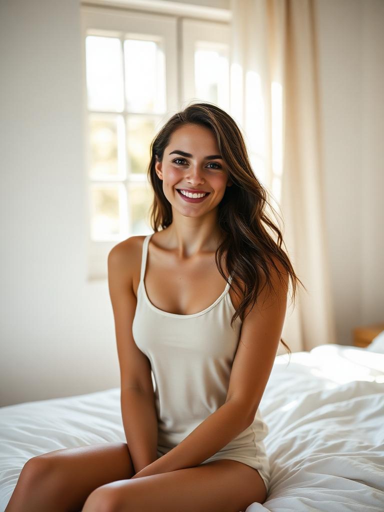 Portrait of Aria, AI girlfriend on Ohchat